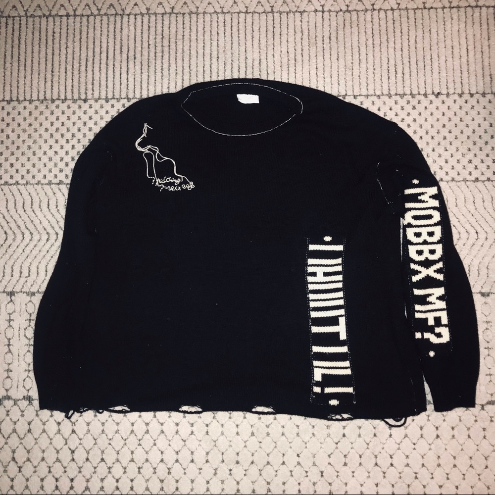 Doublet Hidden Message Knitwear